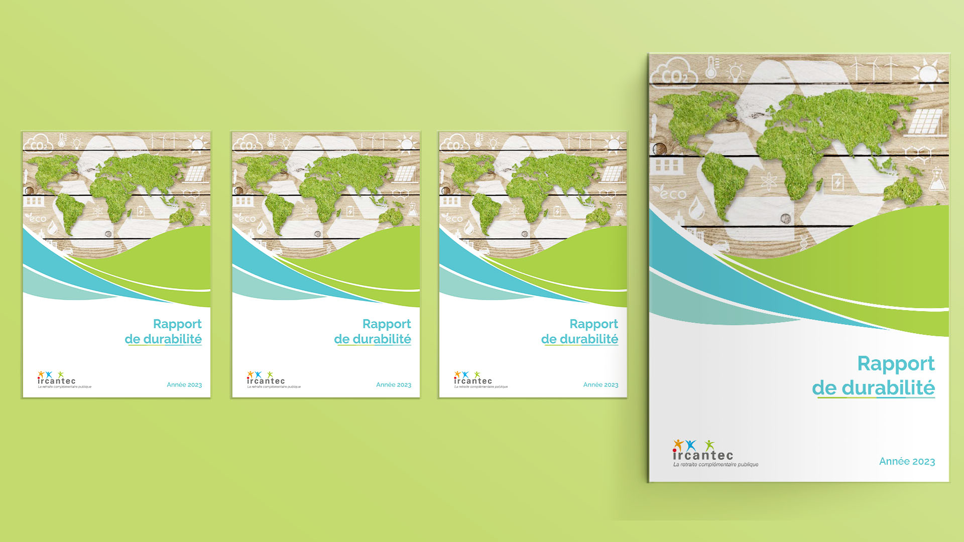 Couverture du rapport de durabilité 2023