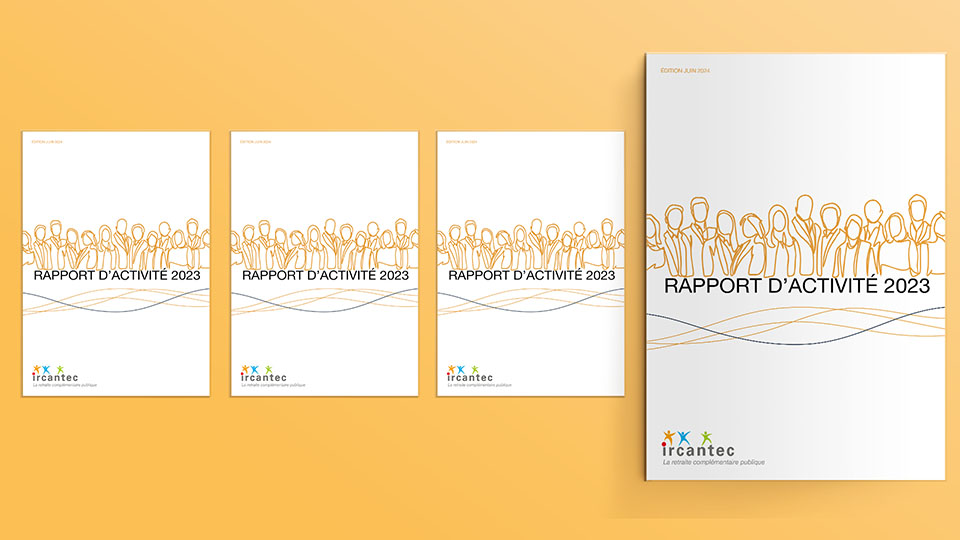 Couverture du rapport d'activité 2023