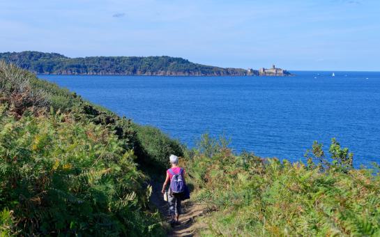 photo du sentier des douaniers en Bretagne