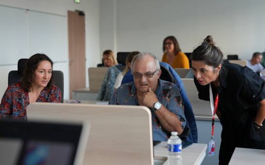 La session de tests a réuni des retraités affiliés à l'Ircantec et à la CNRACL