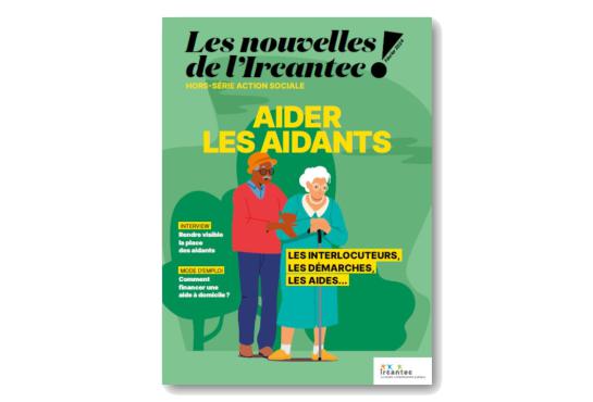 Couverture du magazine des Nouvelles de l'Ircantec hors-série de février 2024