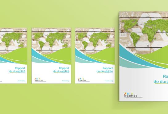 Couverture du rapport de durabilité 2023