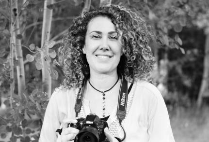 Portrait d'Arianne Clément, photographe, réalisatrice de la série L'art de vieillir