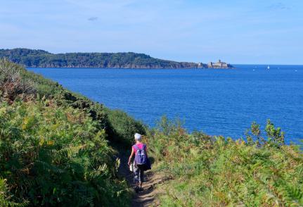 photo du sentier des douaniers en Bretagne
