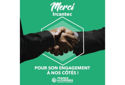 L'Ircantec renouvelle son partenariat avec France Alzheimer