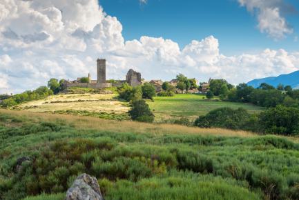 Un paysage vallonné