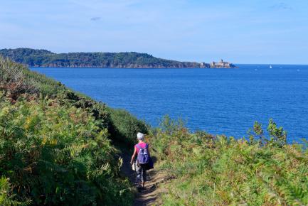 photo du sentier des douaniers en Bretagne