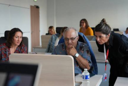 La session de tests a réuni des retraités affiliés à l'Ircantec et à la CNRACL